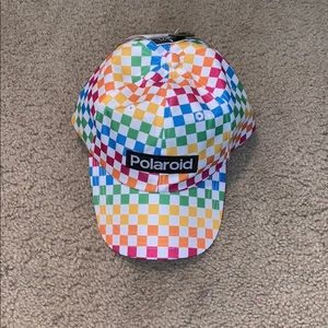 polaroid hat